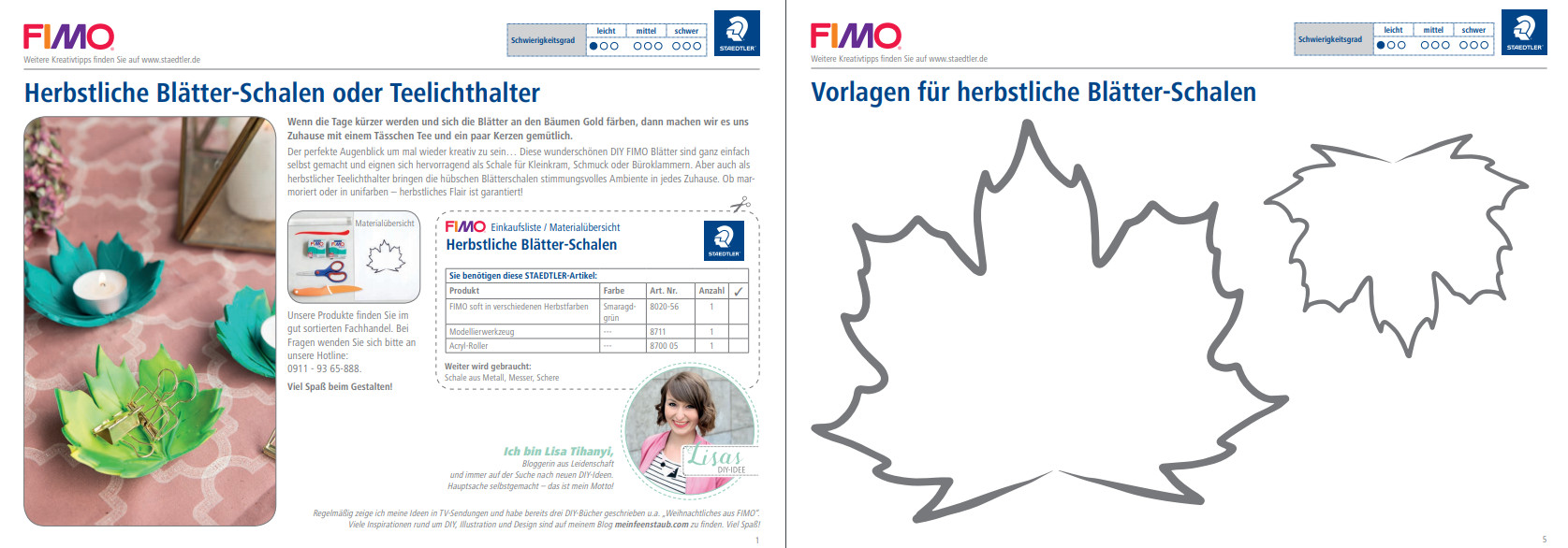 Vorlagen und komplette Anleitung im PDF-Format
