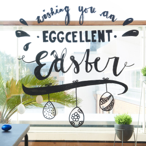 Fensterdeko zu Ostern - zur Anleitung