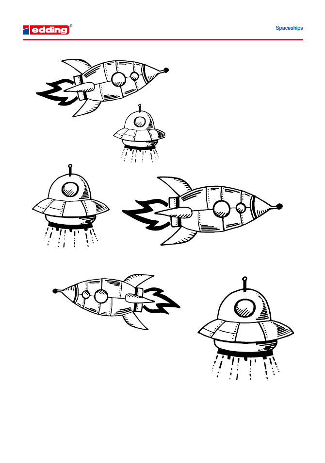 Vorlage Spaceships