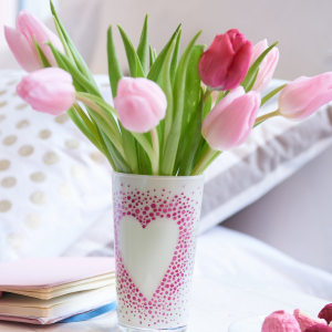 Blumenvase zum Muttertag - zur Anleitung