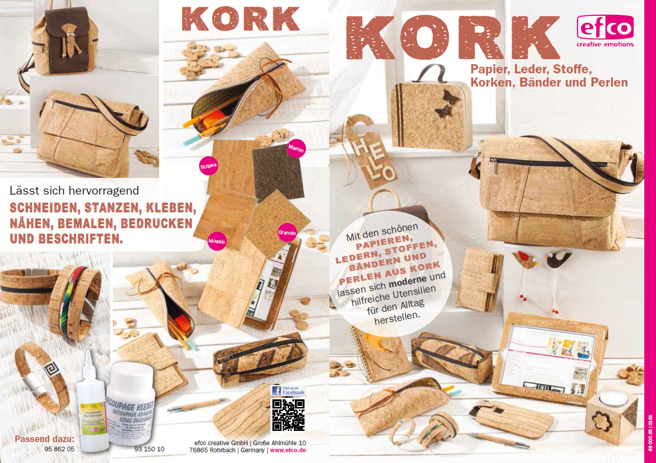 Kork - Flyer im PDF-Format